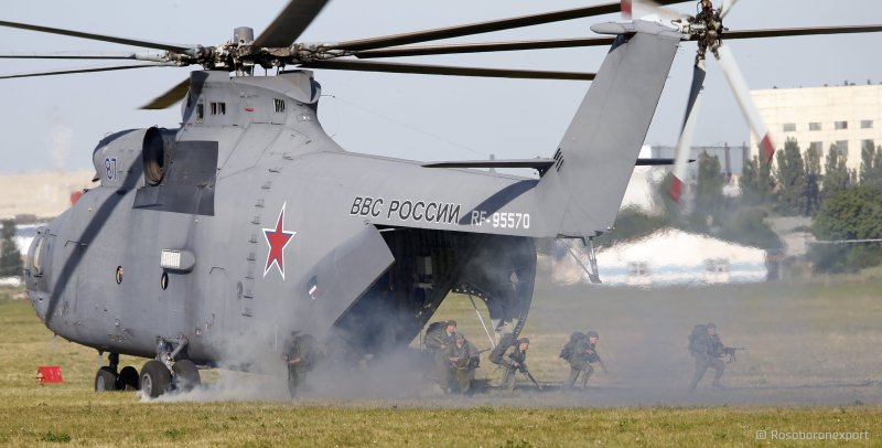 Ми-26 военно-транспортный самолёт