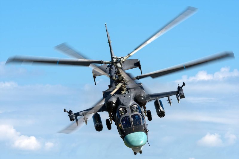 Вертолёт к-52 Аллигатор