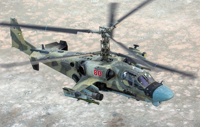 Ка-52 ПТУР Вихрь
