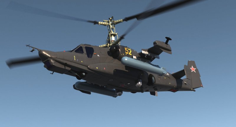 Акула вертолёт ка-52 Аллигатор