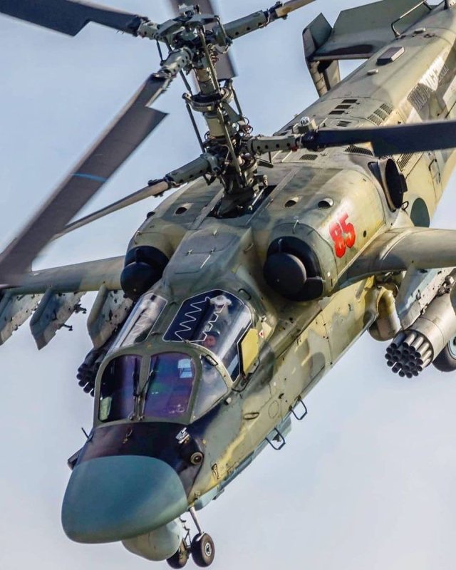 Вертолёт к-52 Аллигатор