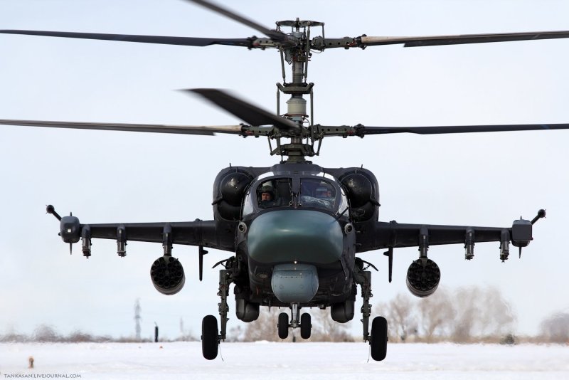 Вертолёт к-52 Аллигатор