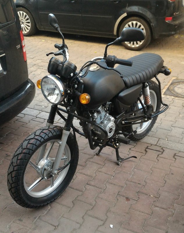 Bajaj Boxer 150x кастом