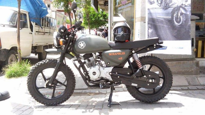 Bajaj Boxer BM 150 скремблер