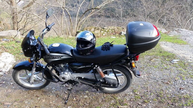 Bajaj Boxer 150x кофры