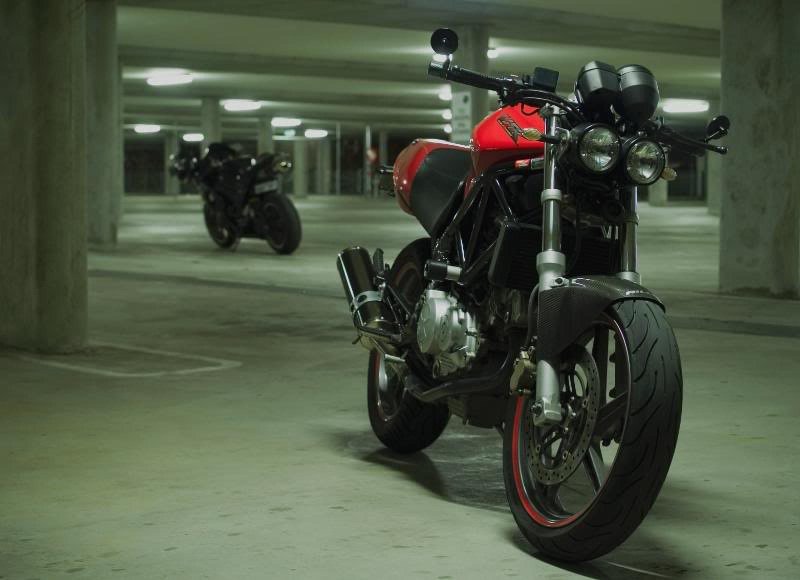 Honda VTR 250 тюнинг