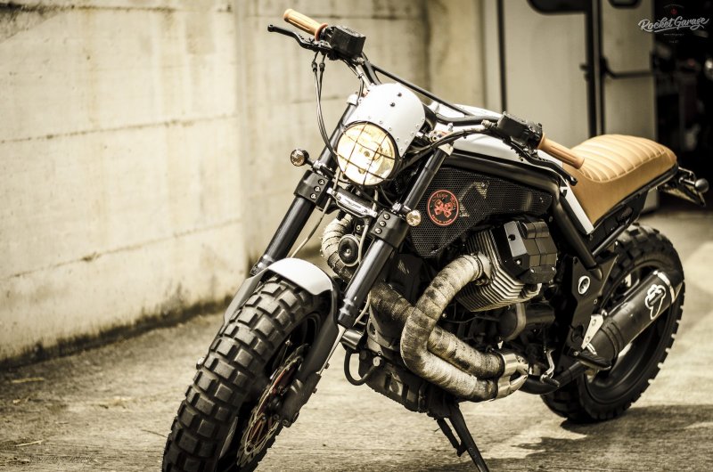 Moto Guzzi скремблер