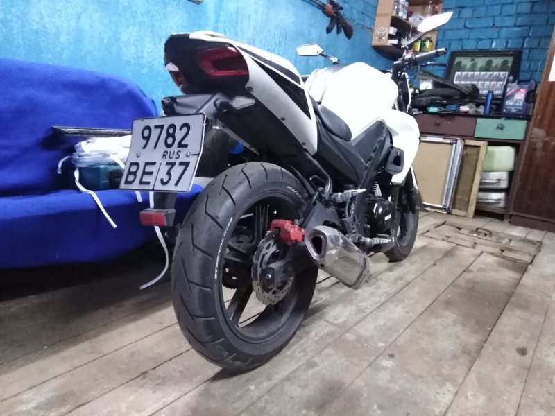 Мотоцикл wels "Ghost" yd250-4 250cc (белый)