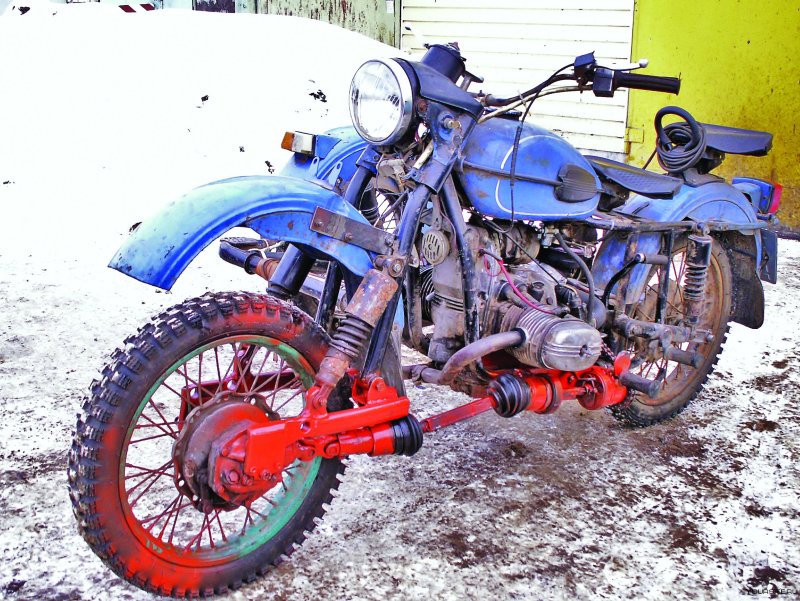 Мотоцикл Урал 3х3