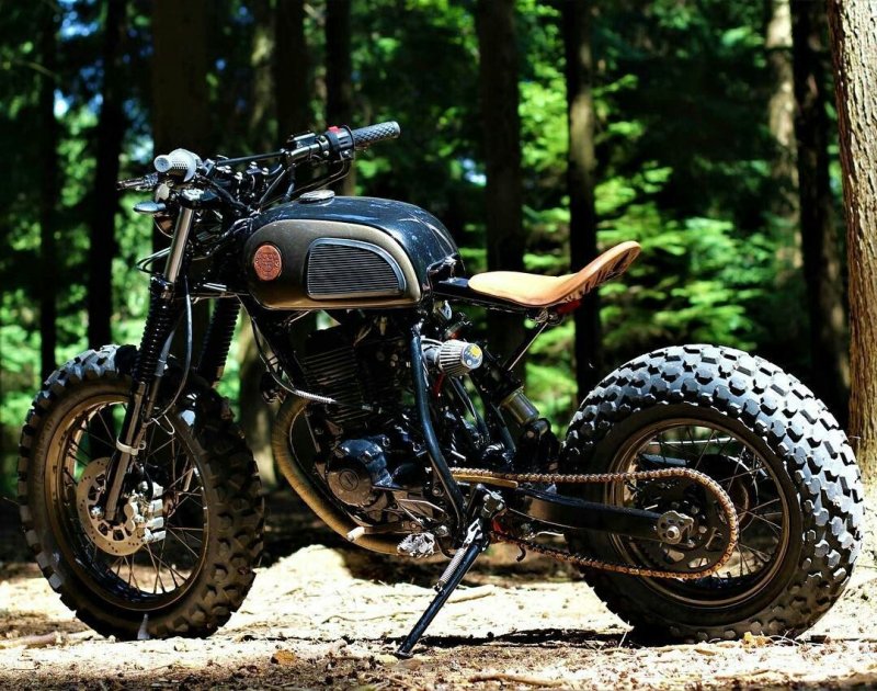 Yamaha tw200 Scrambler