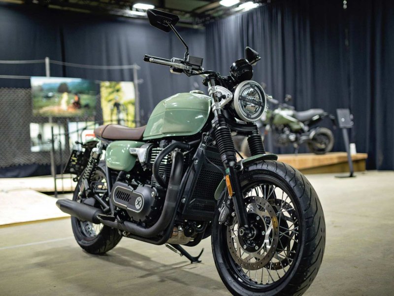 Yamaha XJ 600 скремблер