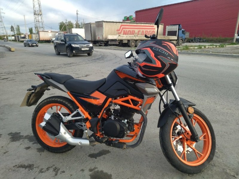 Мотоцикл до 70 км
