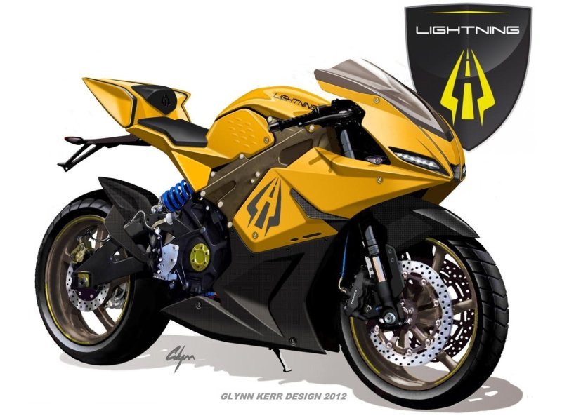 Мотоцикл Lamborghini v4 1000 caramelo