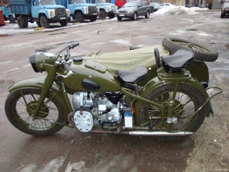 Мотоцикл Урал к 750