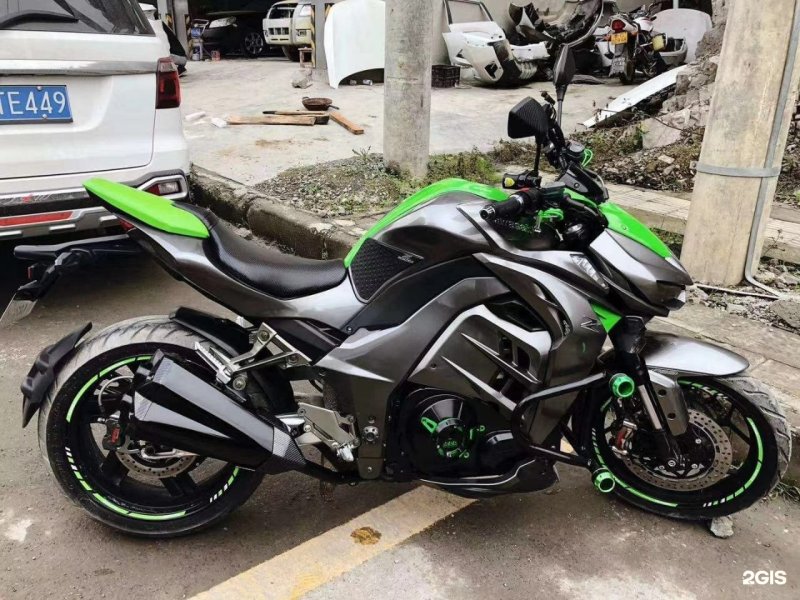 Электромотоцикл Кавасаки z1000