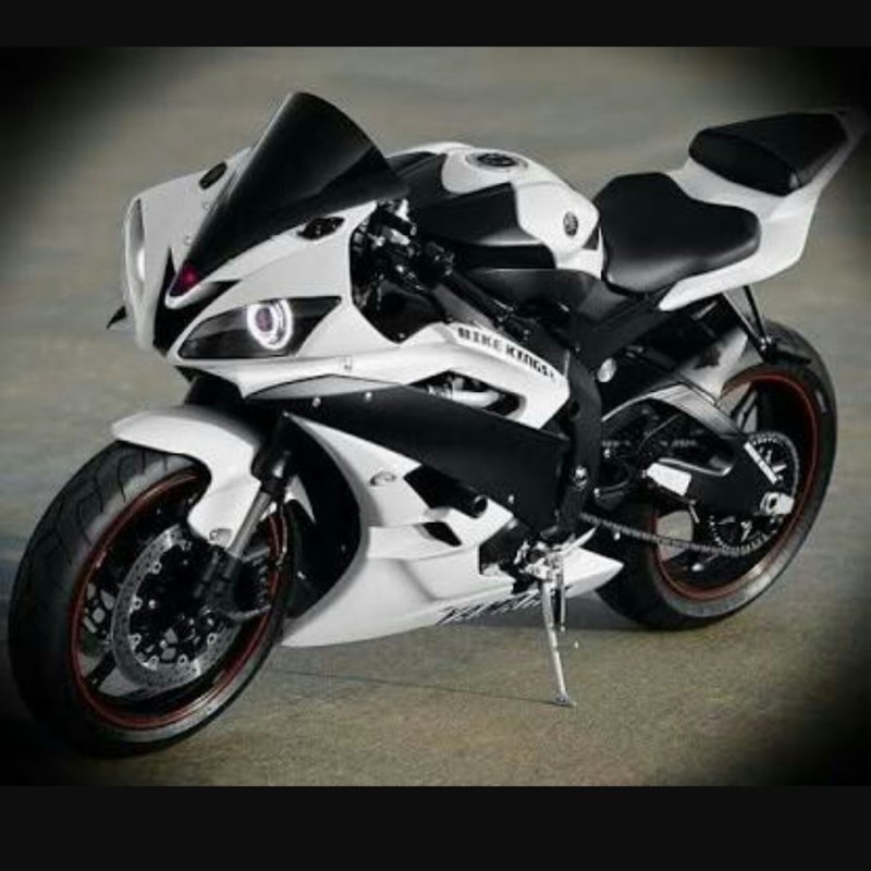Yamaha r6 белая