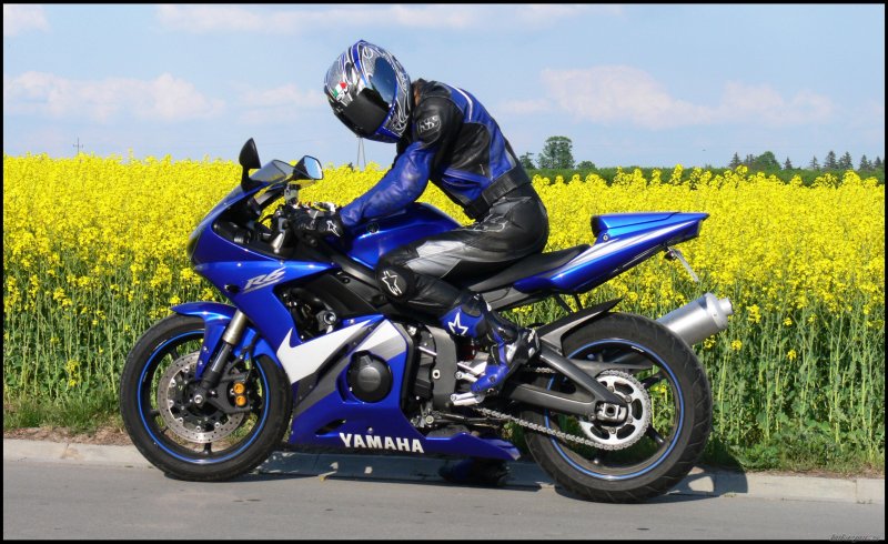 Yamaha YZF r6 байкер