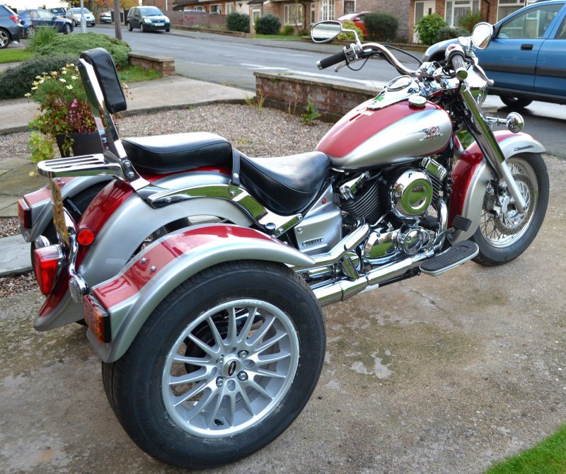 Трайк Yamaha xvs1100a