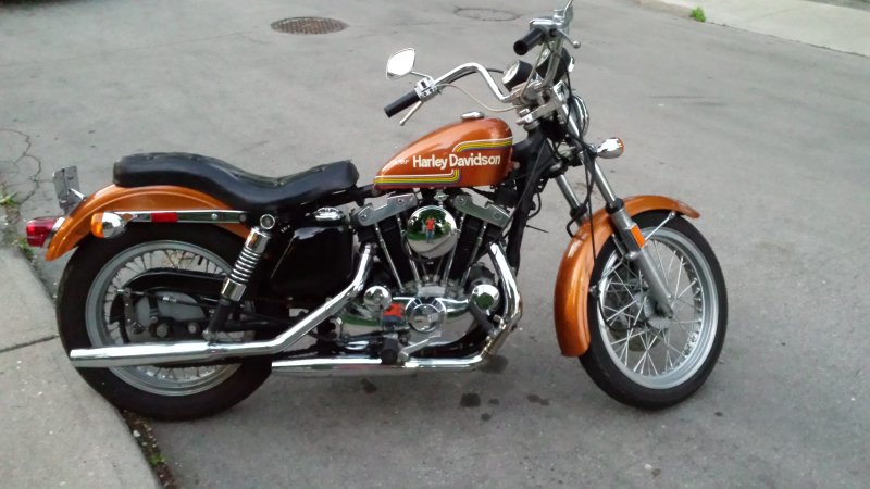 Harley Davidson Sportster ironhead