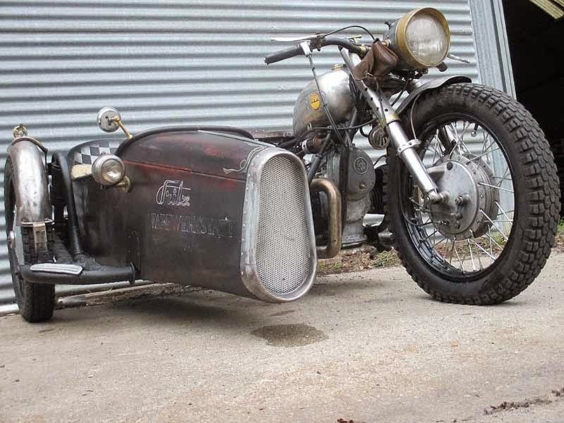 Урал Bobber с коляской