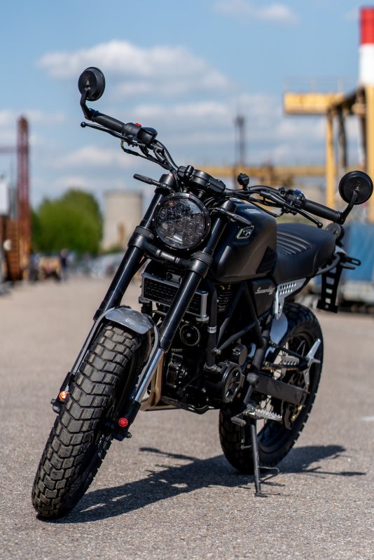 Мотоцикл Fuego Scrambler 250 ПТС