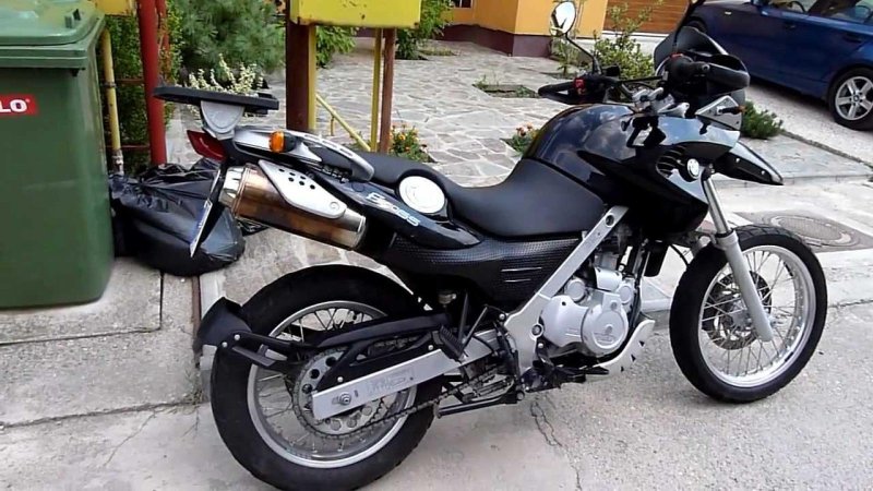 BMW f650gs чёрный