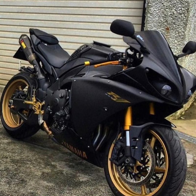 Yamaha r1 черный матовый