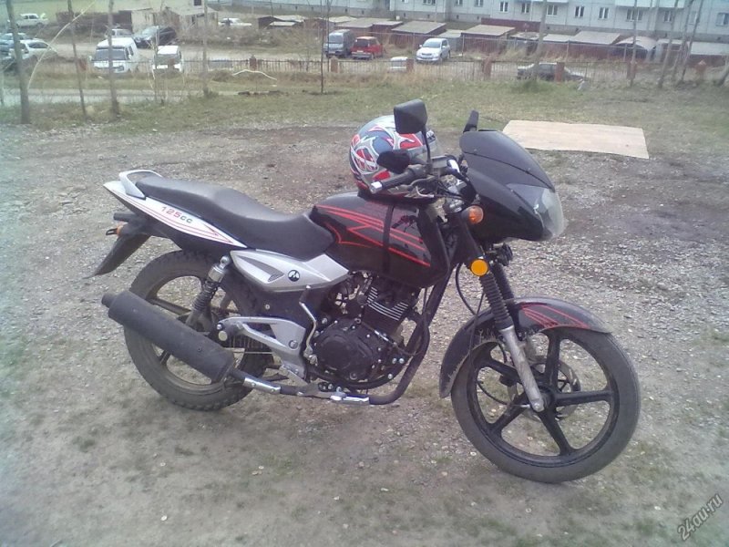 Мотоцикл Кобра 125 черный