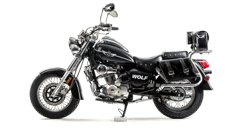 Мотоцикл Motoland Wolf 250 черный
