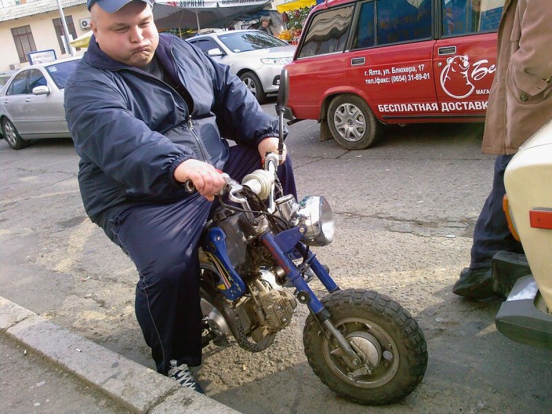 Смешные мотоциклы