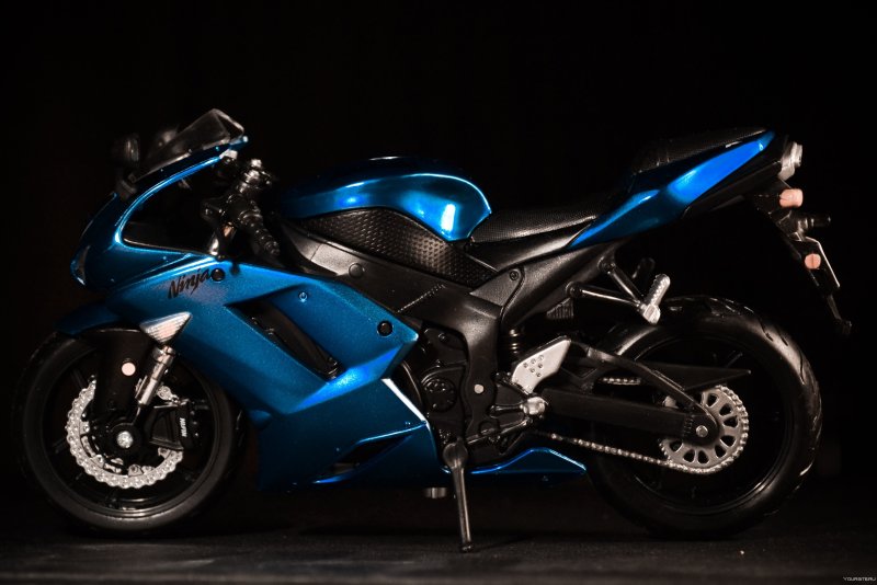 Мотоцикл Kawasaki Ninja Blue