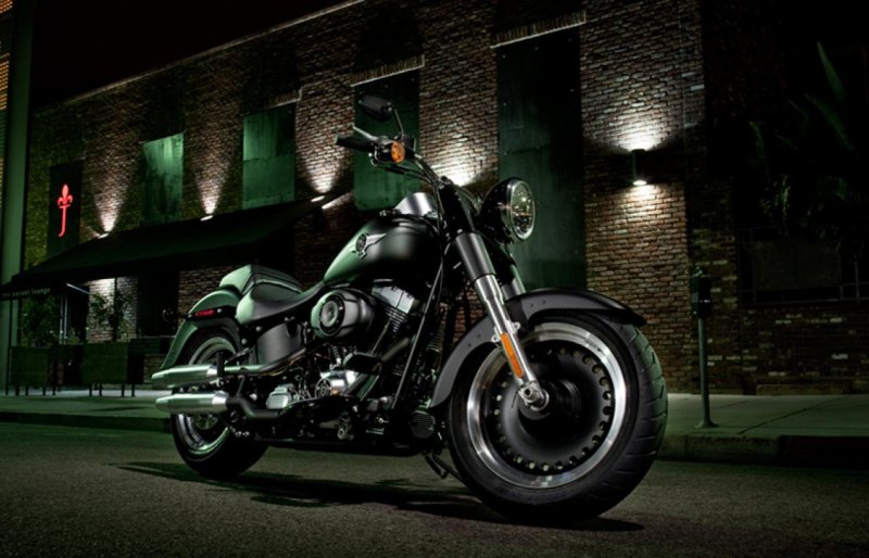 Harley-Davidson fat boy lo