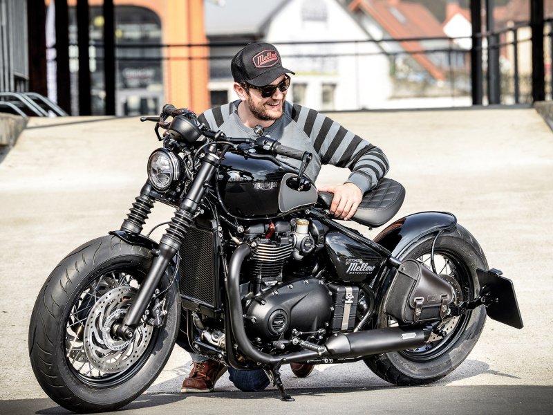 Triumph Bobber Custom Bike