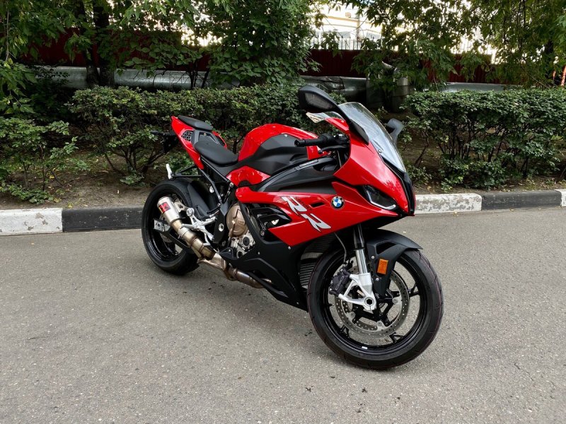 BMW s1000rr 2020 красный