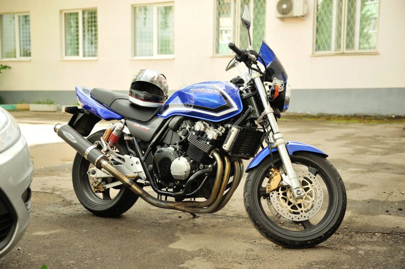 Honda CB 400 синий