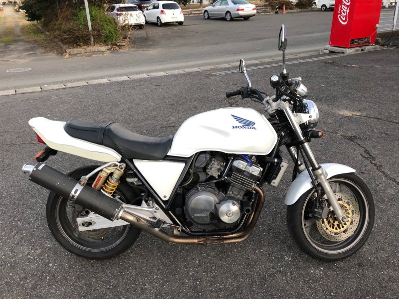 Honda CB 400 белый