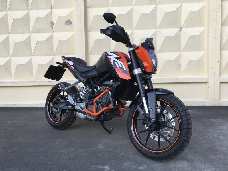 KTM Duke 200 эндуро