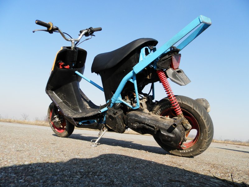 Honda Dio стант
