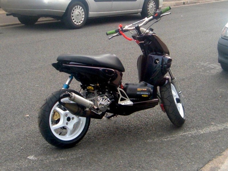 Yamaha jog BWS стант