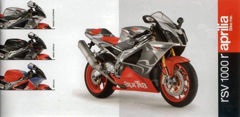 Мотоциклы Априлия RSV 1000 Mille
