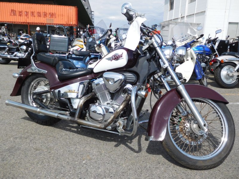 Honda Steed 400 фотосессия