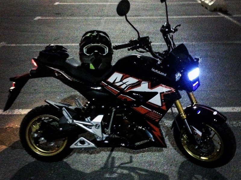 Мотоцикл Motoland MX 125