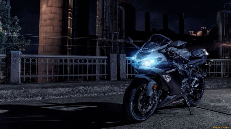 Kawasaki Ninja zx6r 2019 Black