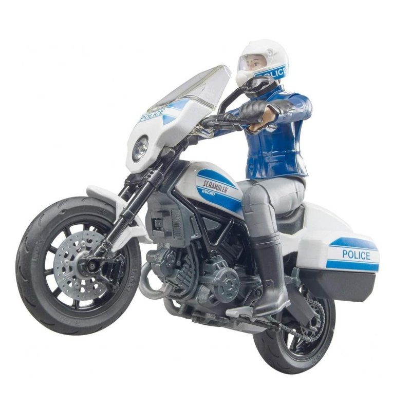 Bruder мотоцикл с фигуркой полицейского 62-731 Scrambler Ducati игровой