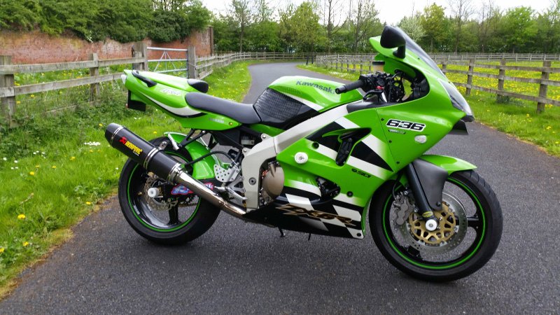 Kawasaki zx6r Ninja 2002