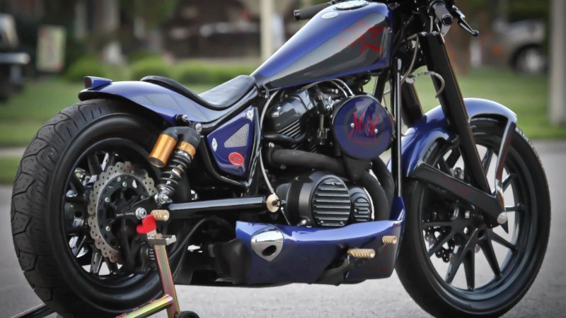 Yamaha xv950 Bolt кастом