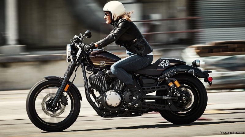 Yamaha Bolt 950 посадка