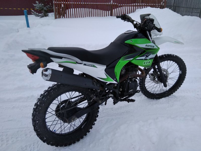 Эндуро Raptor ZW 200