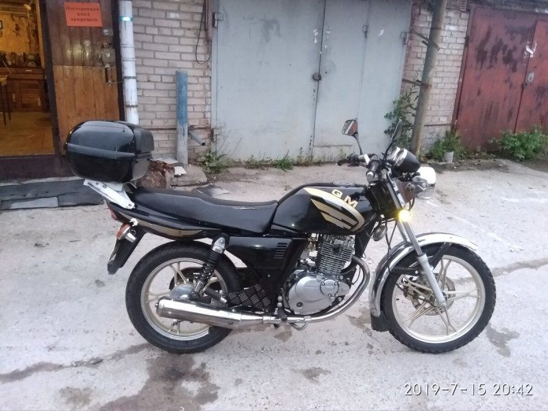 Мотоцикл qm 200-2v