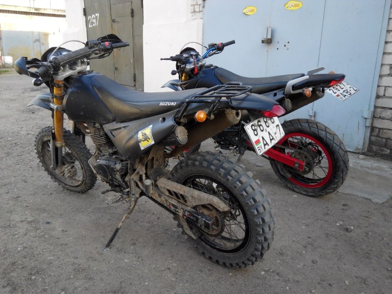 БМ мотард 250 хвост
